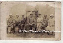 MAROC - MECHRA BEL KSIRI - LA COLONIALE - CARTE PHOTO MILITAIRE - Guerra 1914-18