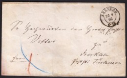 Germany Prussia Breslau 26. 8. 1866 - Storia Postale