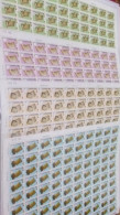 Taiwan 1992 Ancient Chinese Book Stamps Sheets Butterfly Archeology - Blocks & Sheetlets