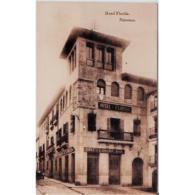 GDLJRTP6789-LFTD6687.Tarjeta Postal DE GUADALAJARA.Edificio,casas,calles Y HOTEL FLORIDA En   SIGÜENZA - Guadalajara