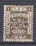 PALESTINE 1920: Sc 15 / YT 15, O - FREE SHIPPING ABOVE 10 EURO - Palestine