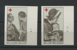 Avec Numeros De Planche  CROIX ROUGE De Belgique  Reine Fabiola  1454_1455   Tirage 370 Ex. - 1961-1980