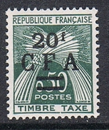 REUNION TAXE N°47 N** - Timbres-taxe