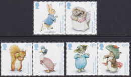 Great Britan  2016    BEATRIX POTTER   Postfris/mnh/neuf - Unused Stamps