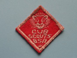 Boy Scouts Badge ( B.S.A. ) Zie Foto Voor Detail ! - Scouting