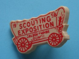 1958 SCOUTING EXPOSITION Golden Empire ........... Boy Scouts ( ) Zie Foto Voor Detail ! - Scouting