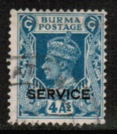 BURMA  Scott # O 21  VF USED - Burma (...-1947)