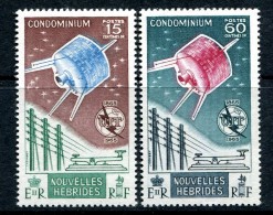 New Hebrides - French 1965 ITU Centenary Set MNH - Nuevos