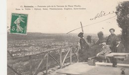 SANNOIS  VAL D'OISE  95   PANORAMA PRIS DE LA TERRASE DU VIEUX MOULIN. - Sannois