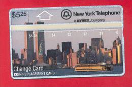 USA-NL-01 "NYC By Day" CN:108D Unused - [1] Hologrammkarten (Landis & Gyr)