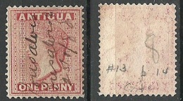 ANTIGUA 1884 Michel 11 O - 1858-1960 Kronenkolonie