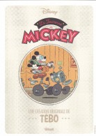 Ex-libris TEBO La Jeunesse De Mickey Glénat 2016 - Illustrateurs S - V