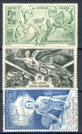 Guyane  Posta Aerea 1942 - 46 N. 22, N. 24 E N. 28 MNH Catalogo € 4,50 - Neufs