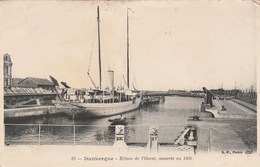 DUNKERQUE  NORD   59  CPA   ECLUSE DE L'OUEST - Dunkerque