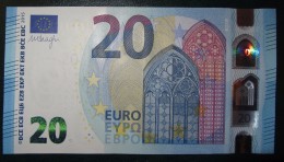 20 EURO U006B5 Draghi France Serie UD Charge 14 Perfect  UNC - 20 Euro