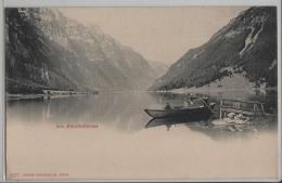 Am Klönthalsee - Boot - Animee Belebt - Gasthaus Z. Rhodannenberg - Autres & Non Classés