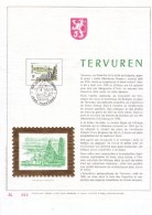 Carte Max Gold - Feuillet Or - 1947 - Tervueren - 1971-1980