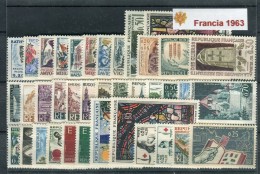 Francia 1963. Completo ** MNH. - 1960-1969