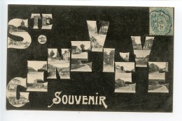 Sainte Geneviève Carte Fantaisie Souvenir - Sainte-Geneviève