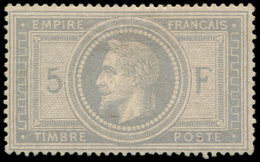 33    5f. Violet-gris, Forte Ch., Petit Manque De Gomme Dans Un Angle, Sinon TB. S - Autres & Non Classés