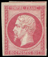 17B  80c. Rose, Gomme étalée, Sinon TB. S - Other & Unclassified