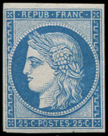 R4d  25c. Bleu, REIMPRESSION, TB - Other & Unclassified