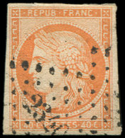 5    40c. Orange, Oblitéré PC 2340 Sur Fragment, TB - Autres & Non Classés