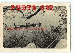 MALI - PECHE Sur La CORNICHE Du FORT De MEDINE En 1938 - PECHEUR < TAILLE De La VUE 6cm X 8.5cm - Mali