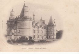 G , Cp , 86 , GENÇAY , Château De La Roche - Gencay