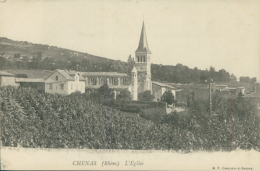 69 CHENAS / L'Eglise / - Chenas