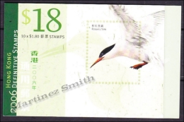 Hong Kong 2006 Yvert C1306a, Bird Roseate Tern, Booklet - MNH - Unused Stamps