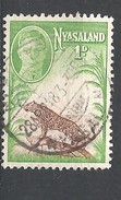 NYASSALAND     1947 Leopard  King George VI    USED - Nyasaland (1907-1953)