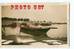 BAMAKO < PIROGUES Du BIEF SUPERIEUR Du NIGER En 1937 < TAILLE De La VUE 7cm X 11cm - Mali