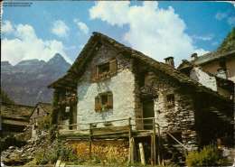 Sonogno, Valle Verzasca, Altes Bauernhaus, 1970 - Sonogno