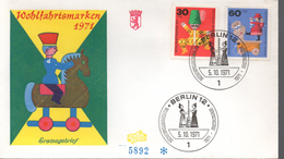 ALLEMAGNE  BERLIN  FDC   1971 Jouets   Marionnettes - Puppets