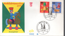 ALLEMAGNE  BERLIN  FDC   1971 Jouets   Marionnettes - Marionnetten