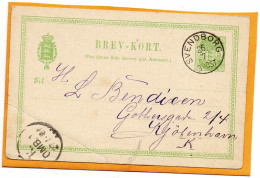 Denmark Old Card Mailed - Cartas & Documentos