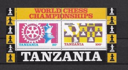 HB MUNDIAL   ///    TANZANIA    AJEDREZ - Tanzania (1964-...)