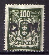Danzig 1922 Dienstmarken Mi 37 * [281116IV] - Dienstmarken