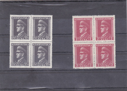 CROATIA_NDH_ANTE PAVELIC PORTRAIT LOT 2 X 4   STAMPS - Croatie