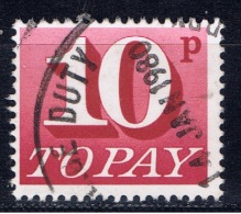 GB+ Großbritannien 1970 Mi 76 Portomarke - Postage Due