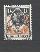 RHODESIA DEL NORD   1953 H.R.H. The Queen Elizabeth II USED - Rhodésie Du Nord (...-1963)