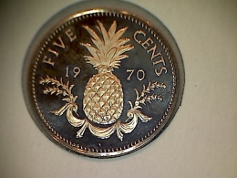 Bahamas 5 Cents 1970 ( Proof ) - Bahamas