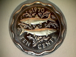 Bahamas 10 Cents 1970 ( Proof ) - Bahamas