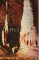 Delcampe - Sukhumi Hall - Stalagmite Column - New Athos Cave - Novyi Afon - Abkhazia - Turist - 1976 - Georgia USSR - Unused - Georgien