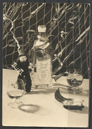Germany, D.R., Happy New Year, "Pfirsich Geist", Edelbrand 50 Vol.%, 1965(?). - Nouvel An