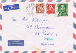 20328. Carta Aerea MJOLKERAEN (Norge) Moruega 1960 - Covers & Documents