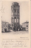 G , Cp , 86 , CHARROUX , Ruines De La Tour Centrale Du Chœur De L'ancienne Abbatiale - Charroux