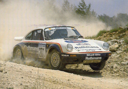 Cart. Rally Porsche 911 SC RS  1985 Equipaggio Sael Al Hajri - John Spiller - Rallyes