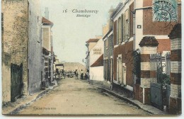 DEP 78 CHAMBOURCY  MONTAIGU CARTE RARE - Chambourcy